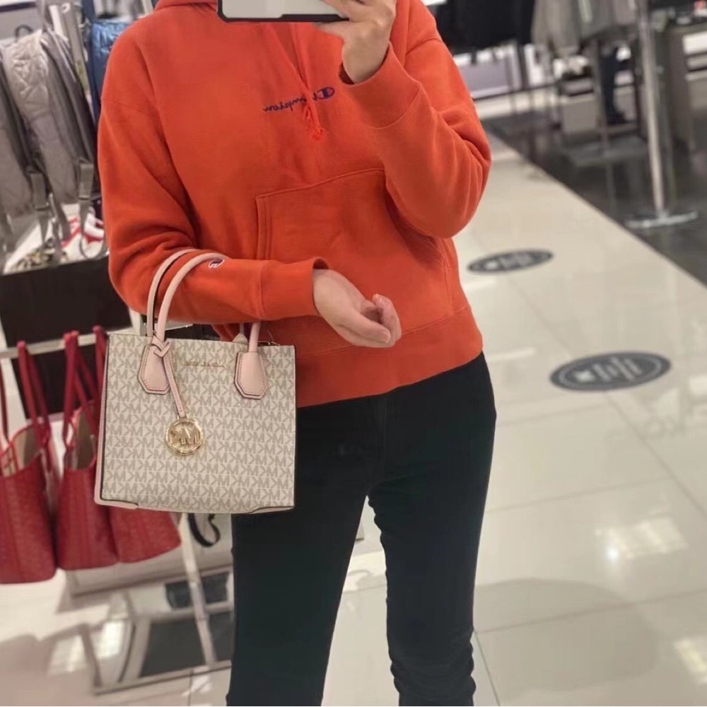 Michael Kors Small Pink Logo Crossbody Tote LIKE NEW!